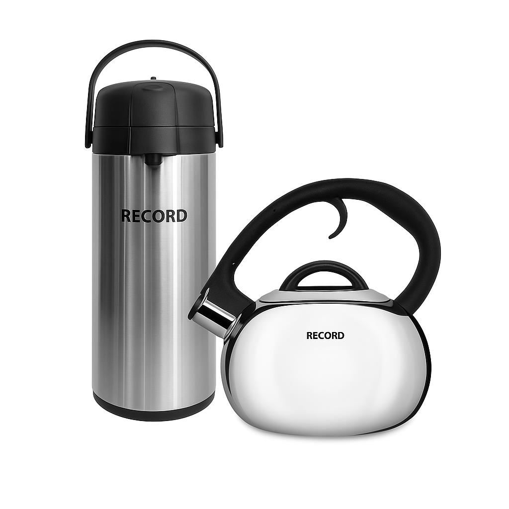 Combo Record Tetera Letizia 1.9LT + Termo Bomba 1.9LT